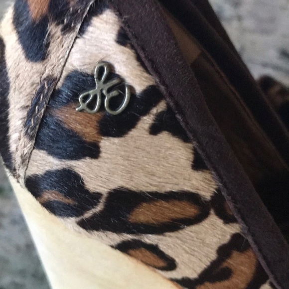 Sam Edelman Animal print cowhide platform moccasin - Picture 6 of 8